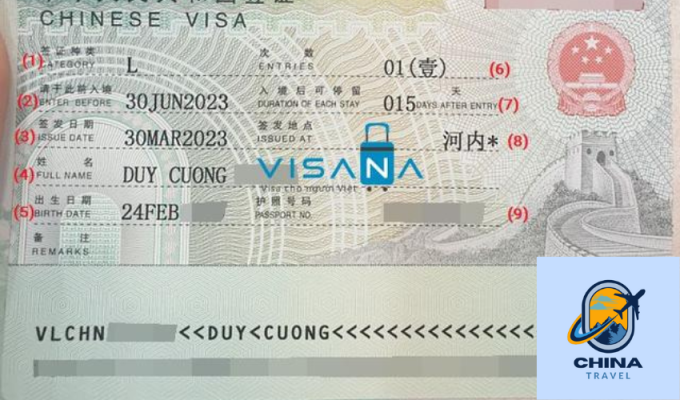 Thông tin về visa du lịch Trung Quốc Cách xin visa và điều kiện cần biết